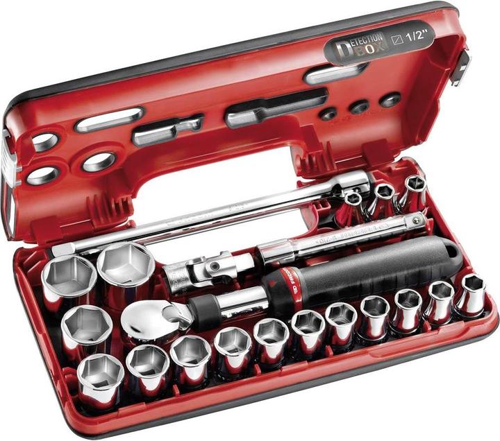 Produktbild Facom Steckschlüsselsatz metrisch 1/ (29 mm, 11 mm, 28 mm, 23 mm, 16 mm, 14 mm, 21 mm, 22 mm, 20 mm, 25 mm, 15 mm, 31 mm, 32 mm, 19 mm, 12 mm, 8 mm, 27 mm, 18 mm, 9 mm, 10  mm, 13 mm, 24 mm, 17 mm, 26 mm, 30 mm)