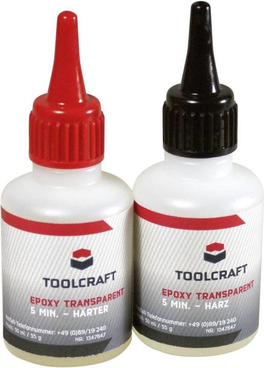 Toolcraft 1347647 Epoxy transparent 5 Mi
