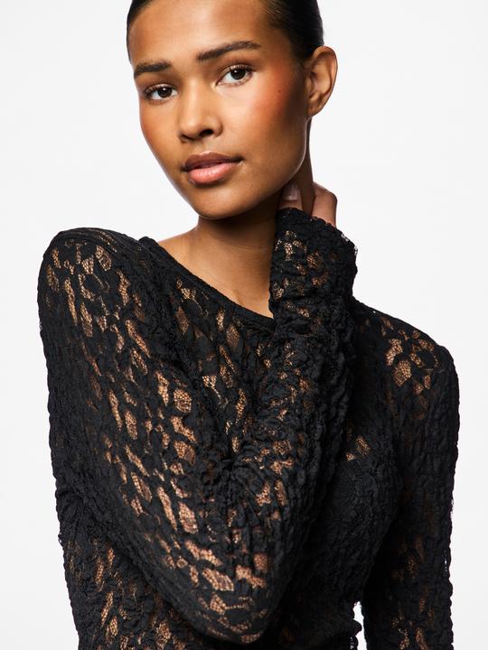 Image du produit Pieces Pchazel Ls Lace Top Noos (XS)