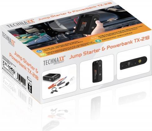 Actual product image Technaxx JUMP STARTER POWERBANK TX-218 (12000 mAh, 100 W, 39.60 Wh)