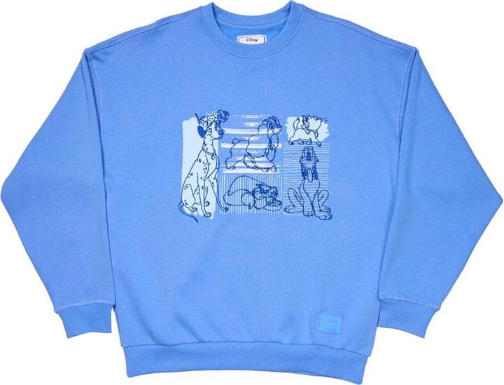 Image du produit Loungefly Disney by Sweatshirt Unisexe Dogs & Cats Oversized Crewneck (XXL) (XXL)