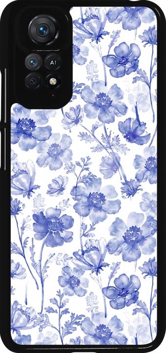 Produktbild PhoneLook Hülle Spring 23 watercolor blue flowers (Xiaomi Redmi Note 11, Oppo A11s)