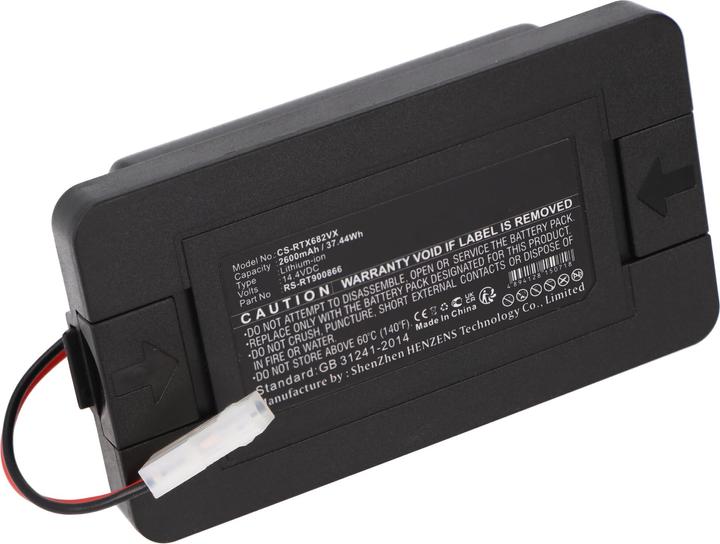 Produktbild CS Cameron Sino Akku passend für Rowenta RR6825, Rowenta RR7455, Rowenta RS-RT900866, 14,4V 2600mAh Li-Ion Akku