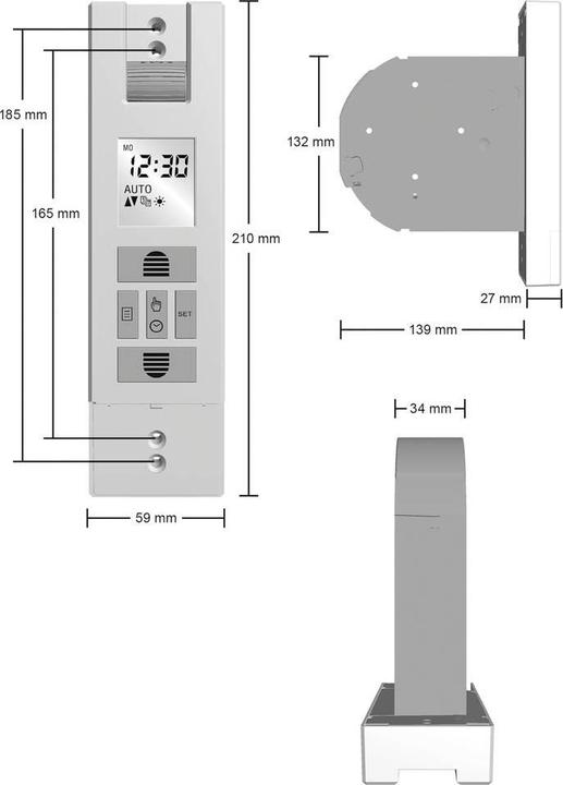 Actual product image Schellenberg 22727 RD65 PLUS Electric belt winder 23mm Pulling force (max.) 45kg Installation