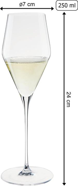 Produktbild Spiegelau Definition (25 cl, 6 Gläser, Sektgläser)