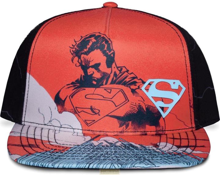 Difuzed Superman - Men's TPU AOP Snap Back Cap (One Size)
