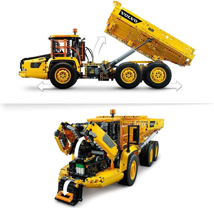 Actual product image LEGO Volvo articulated dumper (6x6) (42114, LEGO Technic)