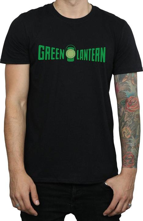 Produktbild Green Lantern Text Logo TShirt (L)