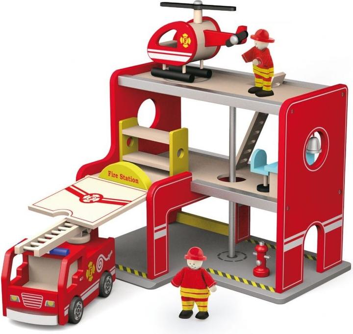 Produktbild Viga Toys Feuerwehrstation