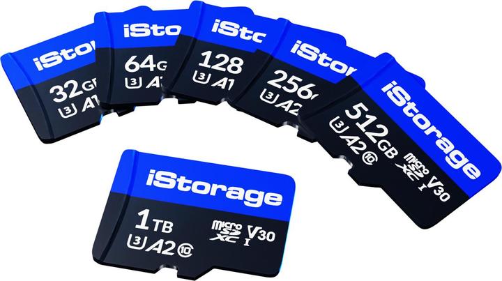 Actual product image iStorage microSD (1-Pack) (64 GB, microSDXC, U3, UHS-III)