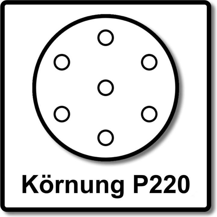 Produktbild Festool Schleifscheibe STF D125/8 P220 GR/100 (P220)
