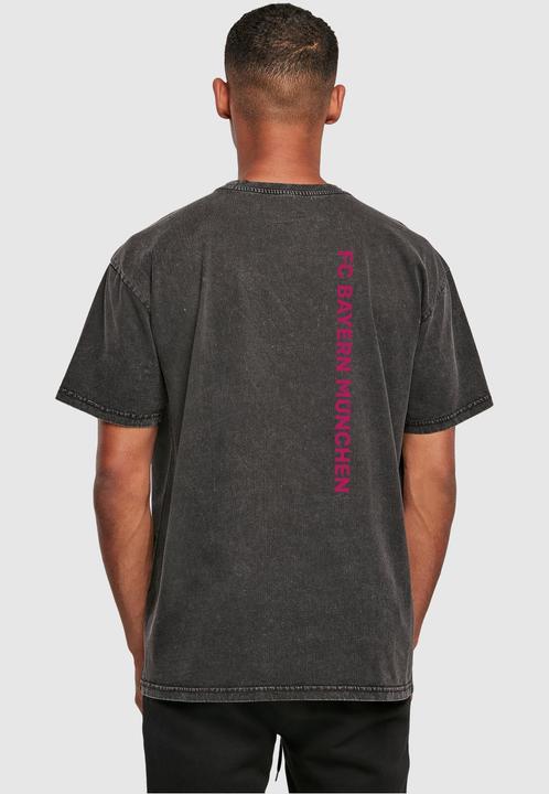 Immagine prodotto FC Bayern München Logo Colour Acid Washed Heavy Oversize Tee - 115453 (L)
