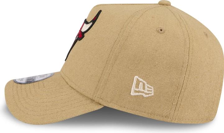 Produktbild New Era A-Frame Trucker Leinen Cap - Chicago Bulls beige (One Size)