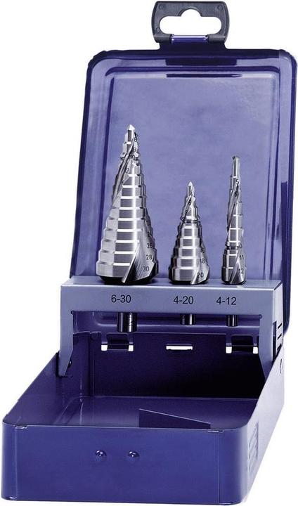 Image du produit Eventus Jeu de forets étagés HSS 3 pièces 4 (30 mm)