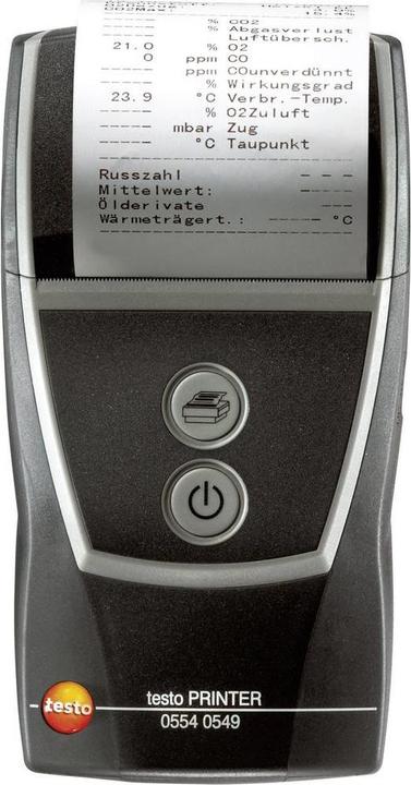 Actual product image Testo Printer 0554 0549 Quick print