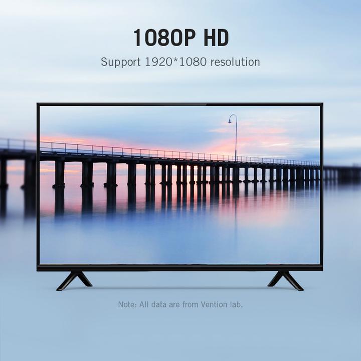 Produktbild Vention HDMI to VGA Adapter AIDB0 with 3.5mm Audio (Audio, HDMI, 14 cm)