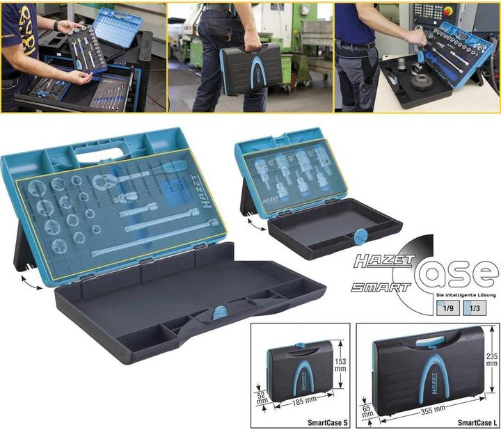 Image du produit HAZET Caisse à outils pour garniture en mousse souple bimatière Safety-Insert-System 165-S