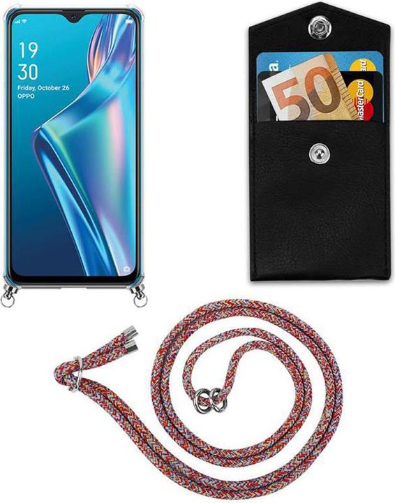Produktbild Cadorabo TPU Handy Kette SILBER Cover