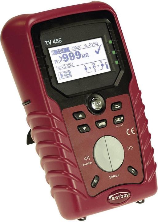 Produktbild Testboy Gerätetester TV 455 EN 61326 (CAT IV 300V, CAT III 600V)