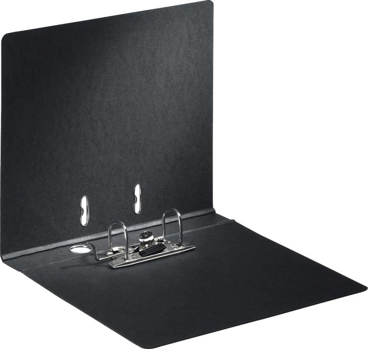 Produktbild Bene Hartpappe Ordner schwarz marmoriert Karton 4,5 cm DIN A4 (A4, 45 mm, 1 Stück)