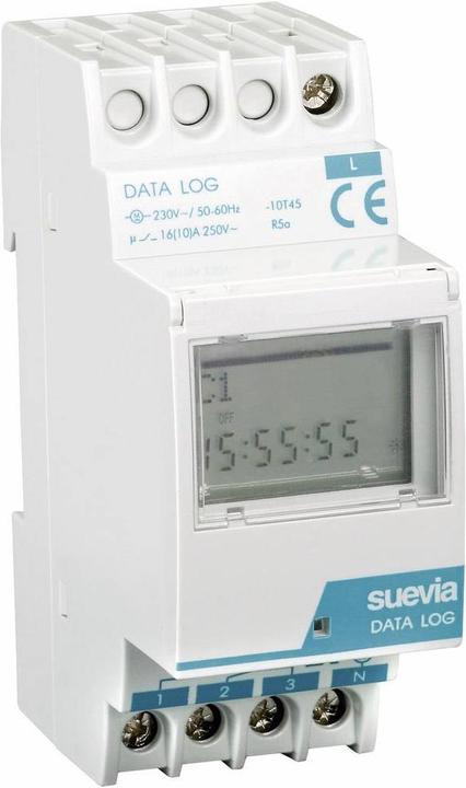 Image du produit Suevia Horloge programmable numérique sur profilé chapeau DigiLog