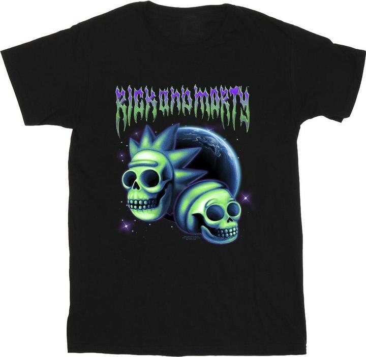 Produktbild Rick And Morty Space Skull TShirt (L)