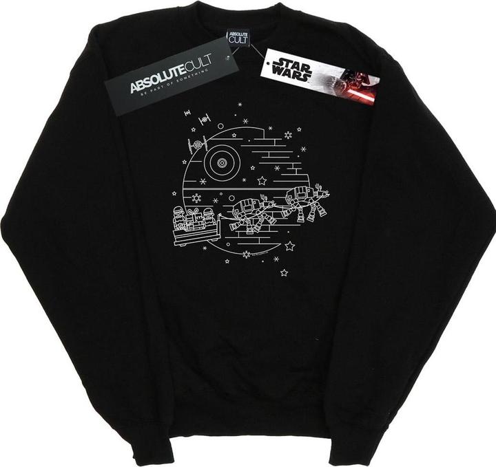 Star Wars Death Star Sleigh Sweatshirt (M)