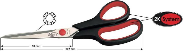 Image du produit Vigor Ciseaux universels V1304 (20.20 cm)