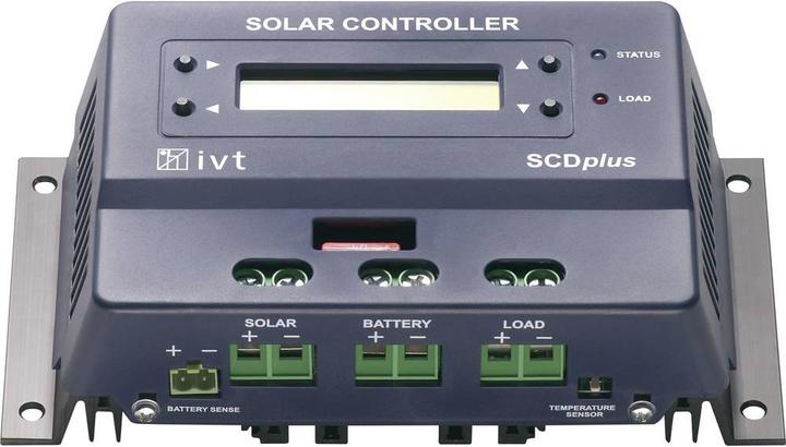 Actual product image IVT Charge controller SCDplus 25A PWM 12