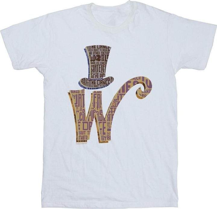 Immagine prodotto Willy Wonka & the Chocolate Factory W Logo Hat Maglietta Ragazzi (128)