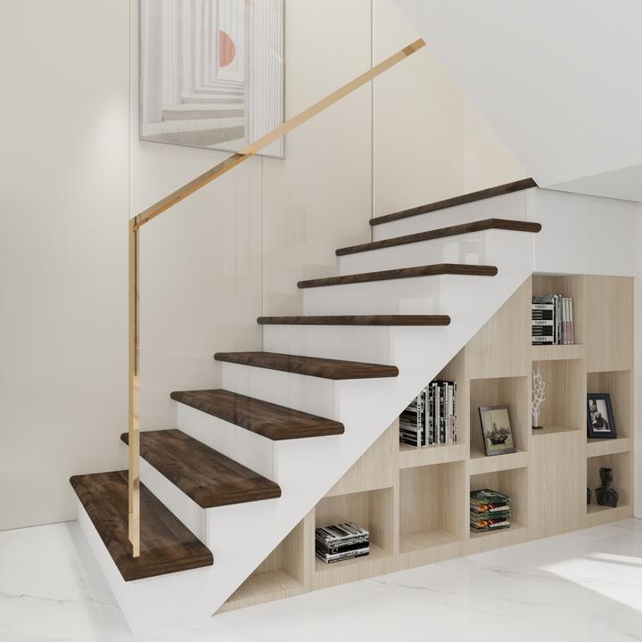 Immagine prodotto neu.holz Set di 6 pannelli per scale (120 x 32 cm)