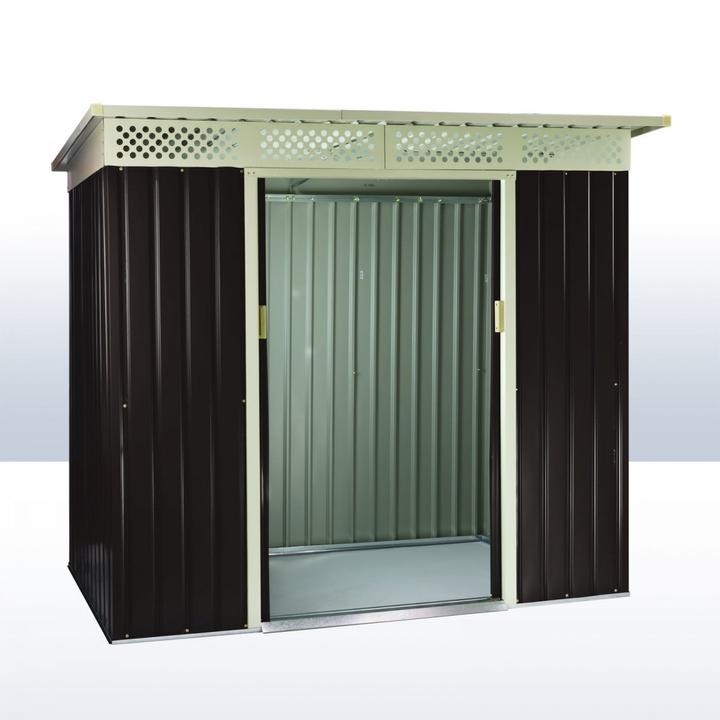 Immagine prodotto Dema Casetta da giardino / Casetta da giardino in metallo Dublin Antracite 277 x 206 x1 87 cm