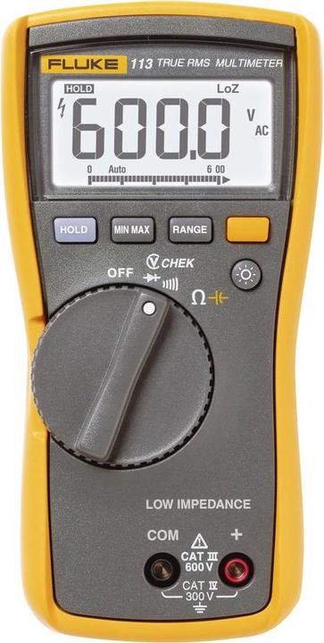 Actual product image Fluke Hand-held multimeter (CAT III 600V)