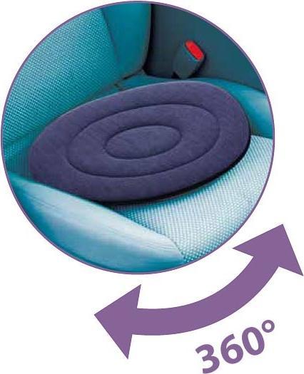 Actual product image Sundo Swivel cushion 360 ° padded washable up to 30 ° (Lavatory)