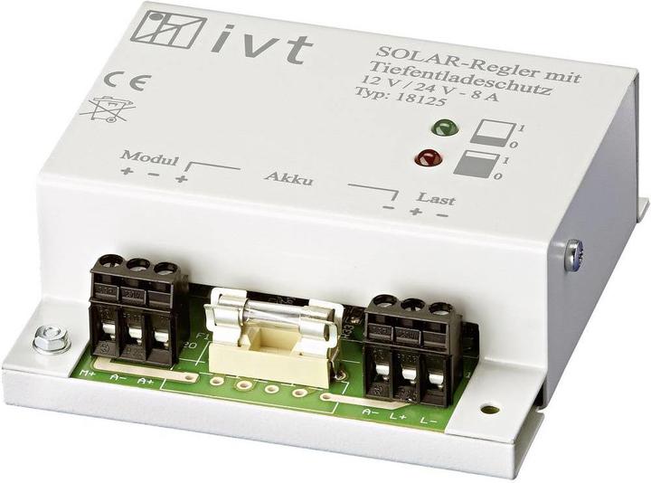 Immagine prodotto IVT Regolatore di carica Shunt PWM 12 V, 24