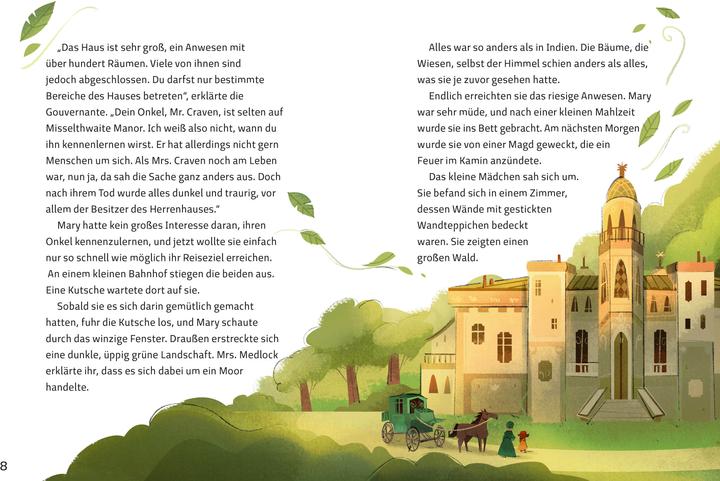 Actual product image Der geheime Garten (Illustrierte Kinderbuchklassiker) (German, Sabine Werner, White Star Kids, Domenico Russo, 2024)