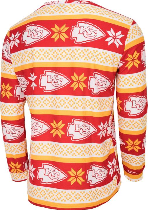 Actual product image Foco NFL Winter XMAS pyjamas Kansas City Chiefs - S (S)