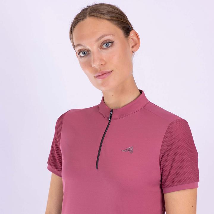 Actual product image Euro-star 's half-zip riding polo shirt valentina (XL)