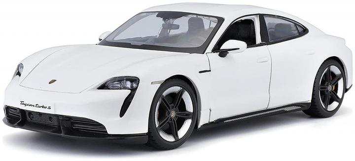 Actual product image Bburago Porsche Taycan Turbo S