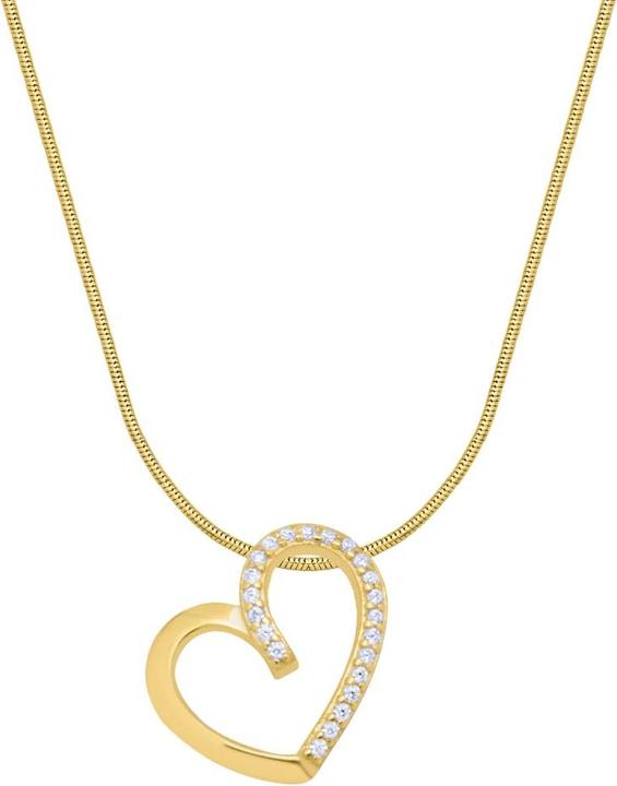 Produktbild Candy Halskette Elysée, 925 Sterling Silber, vergoldet (18k vergoldet, 925 Sterling Silber, 42 cm)