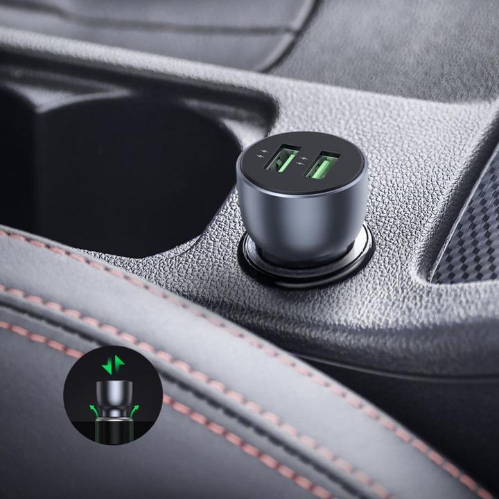 Produktbild Ugreen Dual USB Autoladegerät QuickCharge 3.0 36 Watt