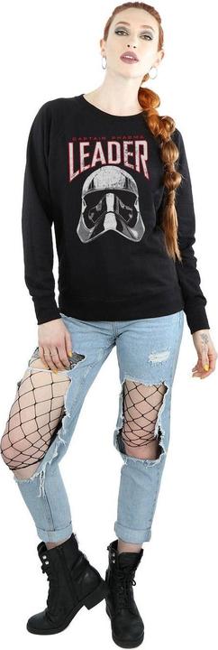 Actual product image Star Wars Womens/Ladies The Last Jedi Leader Helmet Sweatshirt (M)