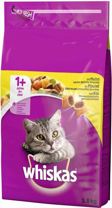 Whiskas 1+ Huhn (Adult, 1 Stk., 3800 g)