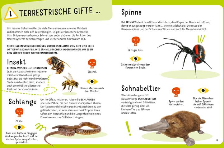 Immagine prodotto National Geographic Die tödlichsten Tiere. Ein aufregendes Count-Down der gefährlichsten Tiere (Top Ten) (Tedesco, Cristina Banfi, Massimo Miato, 2024)