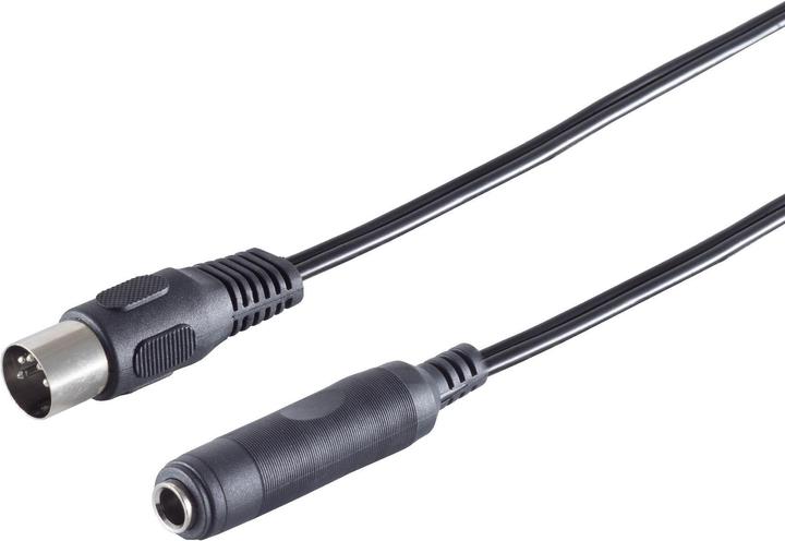 Produktbild Shiverpeaks S/CONN maximum connectivity Diodenkabel-DIN-Klinke-Diodenstecker 5-pol. auf Klinkenkupplung 3-pol. 6 (0.01 m)