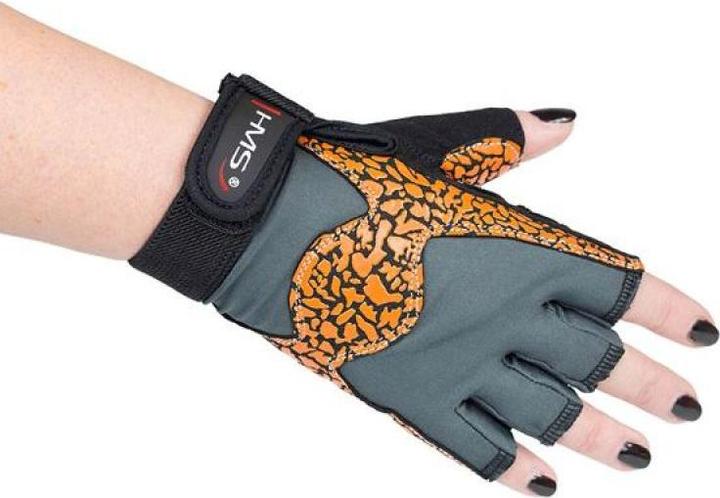 Immagine prodotto HMS Guanti da ginnastica arancio/grigio rS (S)