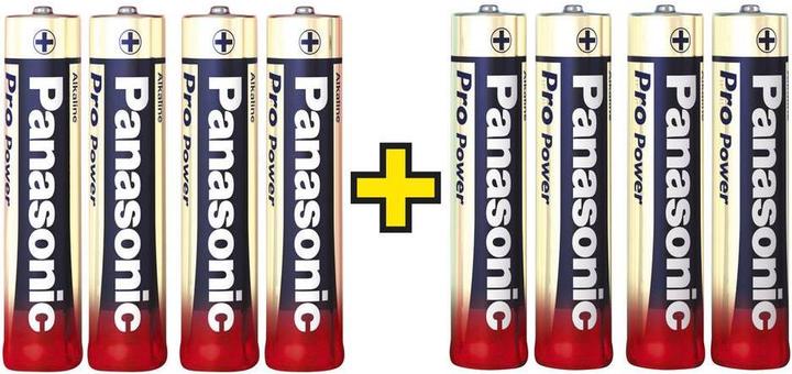 Produktbild Panasonic Micro (AAA)-Batterie Alkali-Ma (8 Stk., AAA)