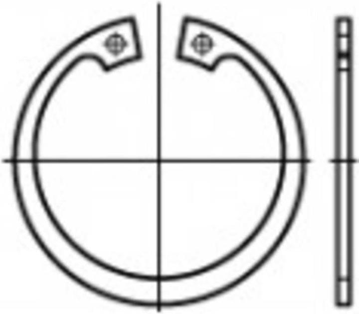 Actual product image Toolcraft Retaining rings inner diameter