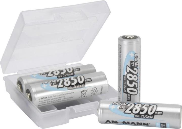 Produktbild Ansmann Digital Typ 2850 (4 Stk., AA, 2850 mAh)
