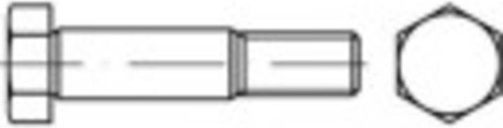 Produktbild Toolcraft Sechskant-Passschrauben M8 60 (25 Schrauben pro Stück)